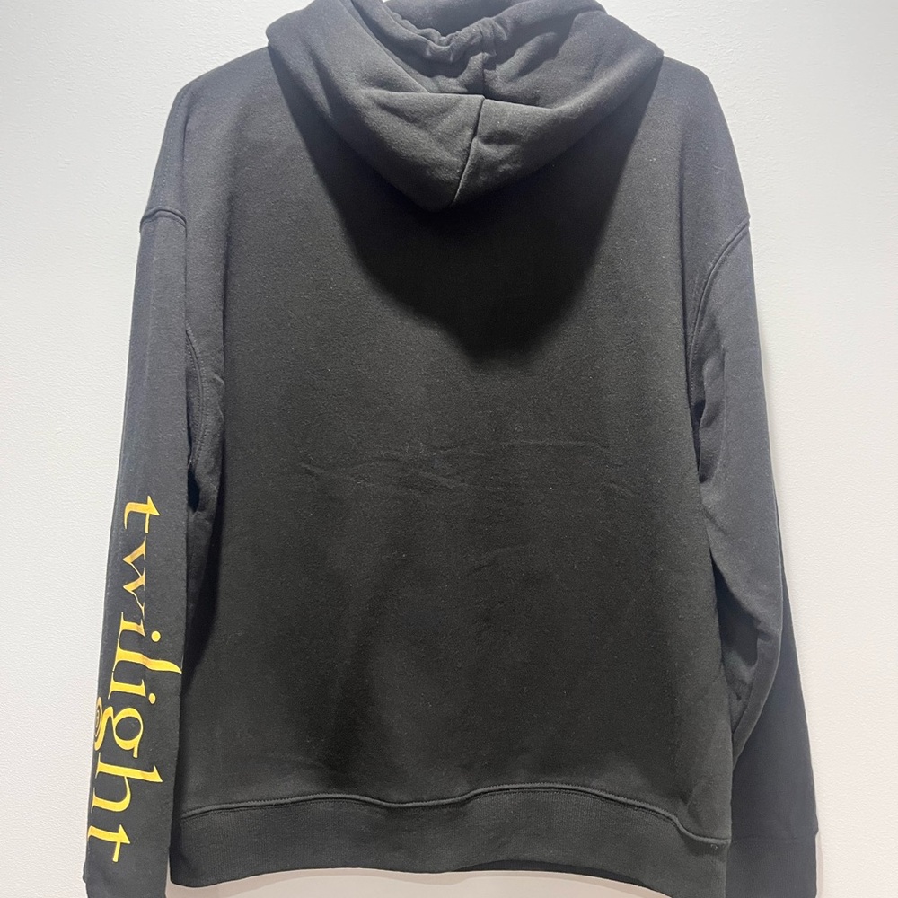 New,The Twilight Saga New Moon Edward,Bella,Jacob Hoodie,Size Small, Black Color - Picture 5 of 6